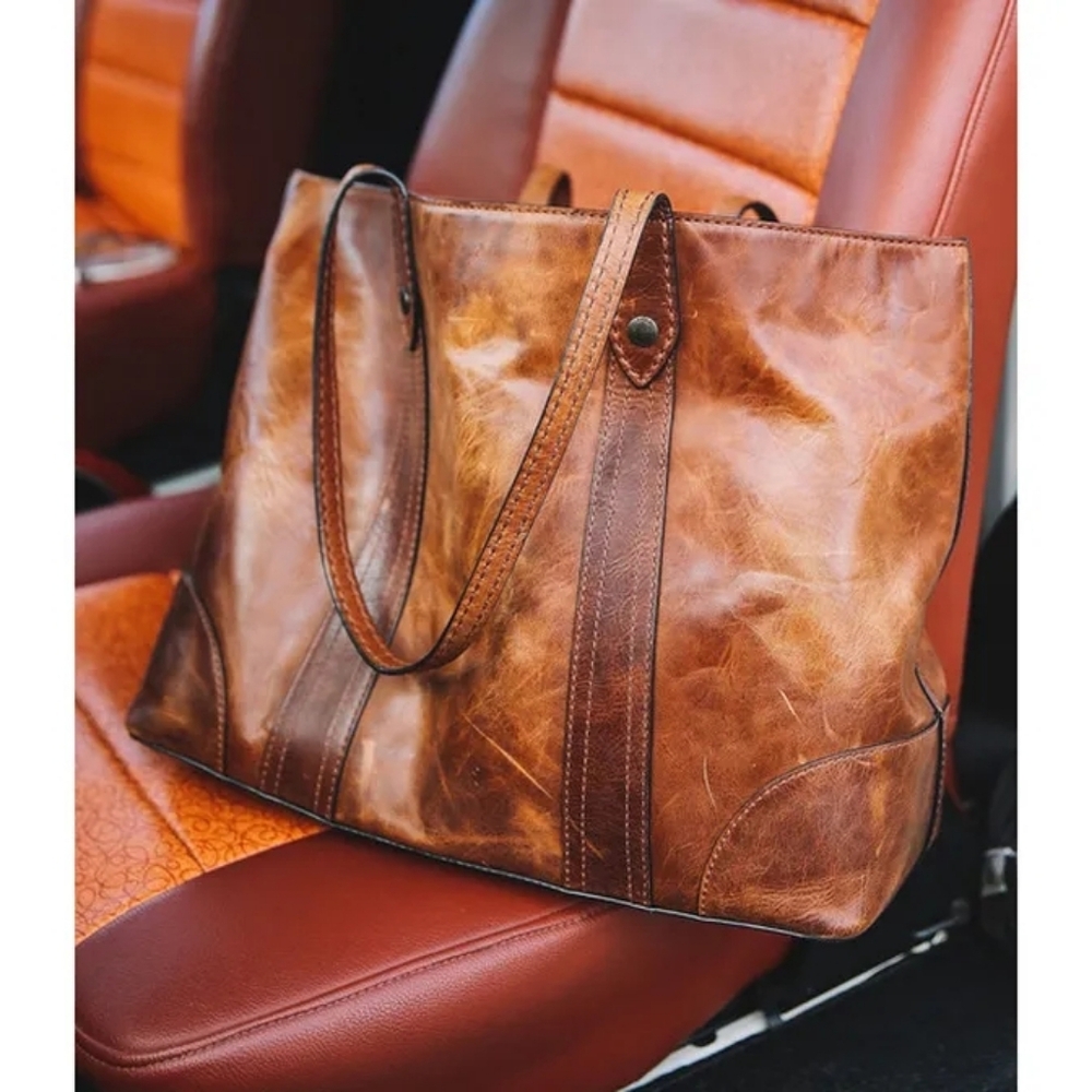 Set Of 2 Mellisa Frye Totes - Picture 4 of 12